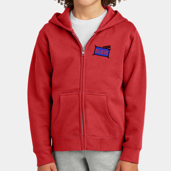 Team Nokota - Youth V.I.T. Fleece Full Zip Hoodie Thumbnail